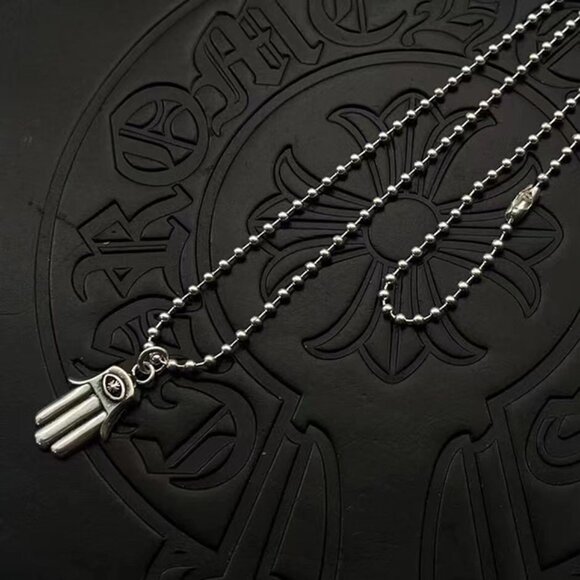 Crosin Hand Of Fatima Necklace - Picture 3 of 5